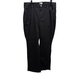 Pennington's DC Jeans Black Straight Leg Size 18